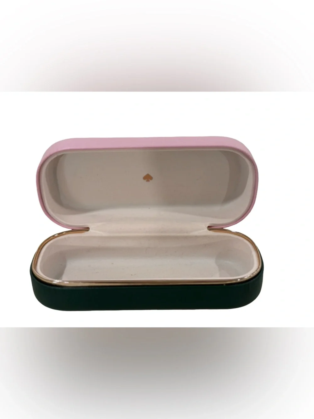 Kate Spade Pink Eyeglasses Sunglasses Hard Case & Cleaning Cloth Set